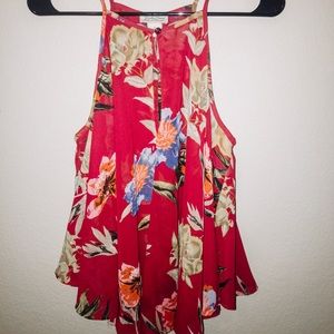 Lucky Brand Floral Tank Top
